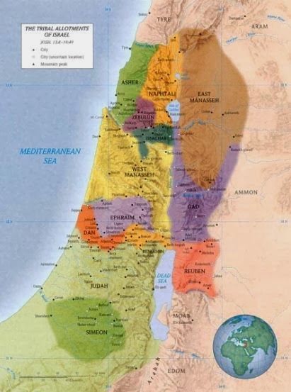 land-given-to-the-tribes-of-israel-by-god
